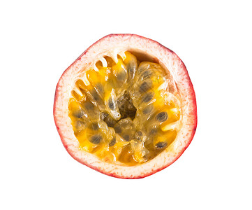 白色背景的新鲜热菜 食物健康 c宏观热带水果果汁黄色背景图片