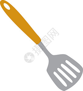 白色背景上的厨房黑色刀具用具餐厅工具厨师家庭烹饪厨具食物背景图片
