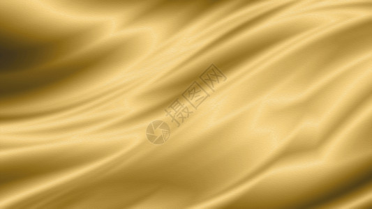 金色丝绸帷幕金色豪华面料背景与复制 spac墙纸纬线丝绸帆布织物金子横幅布料插图坡度背景