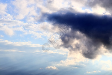 暴风雨前的黑暗云层正在震动气氛编队天气雨云太阳蓝色日落雷雨戏剧性气象背景图片