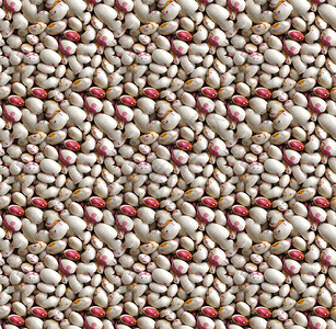 豆豆背景豆类红色营养斑点椭圆形食物白色背景图片