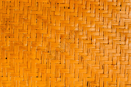 竹子纹理和背景木头地面文化纤维纺织品墙纸篮子编织稻草正方形背景图片