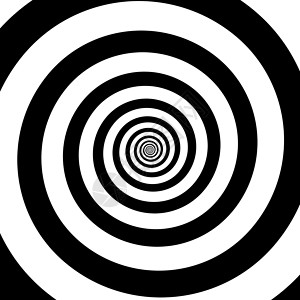 螺旋 hipnotic 光学错觉 催眠漩涡 恍惚睡眠催眠疗法 简单的图形矢量图 集中和放松幻觉插图线条同心注意力光学黑色眼睛白色背景图片