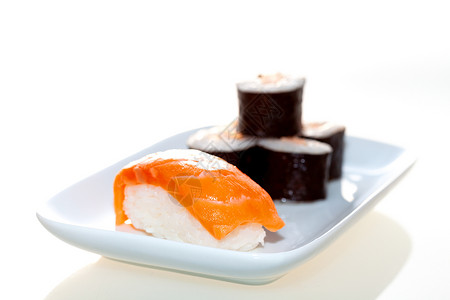 寿司工作室文化餐厅食物白色减肥海鲜筷子背景图片