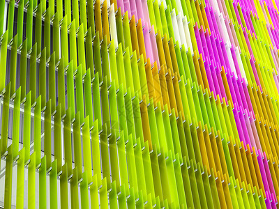 亚克力塑料板材内部和外部多彩粉红色格力蓝色绿色技术白色收藏装饰水平盘子纤维建筑学背景