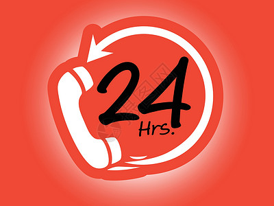 销售中心指示牌24 小时服务矢量商业符号服务标签呼叫中心海豹指示牌运输按钮白色客户网络插画