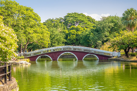 台湾人气双胞胎台中公园是台湾台中市北区的城市公园背景