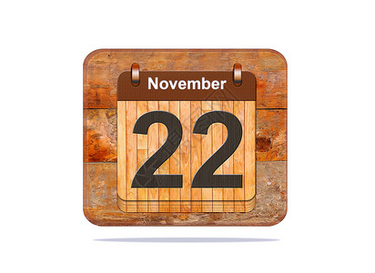 11月22号日历插图背景图片