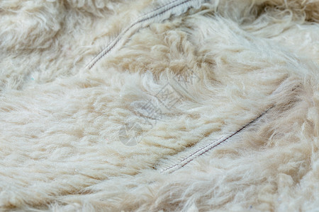 羊毛衬垫毛茸茸皮肤高清图片