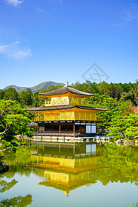 日本京都的九角寺庙地标宗教文化花园纪念碑旅行建筑学神社旅游公园图片