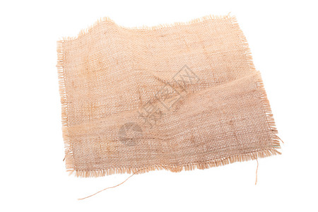 螺丝麻布编织纹理图案 ioslated 在白色 backg亚麻帆布布料鸭子墙纸乡村材料宏观黄麻织物背景图片