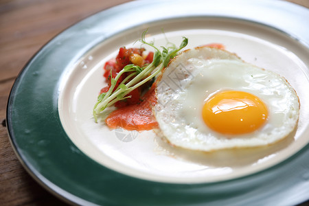 西葫芦鸡蛋早餐开胃高清图片