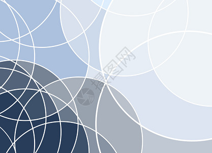 介入具有白色背景的抽象蓝色曲线旋转螺纹电路漩涡运动柔性干预环形圆圈墙纸插画