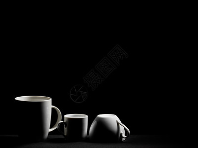 茶和咖啡杯背景图片