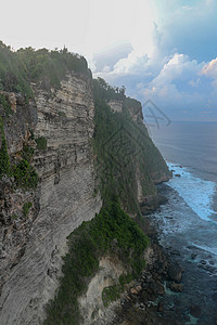 uluwatu晴天绿松石高清图片