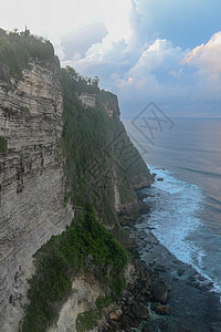 uluwatu海岸高的高清图片