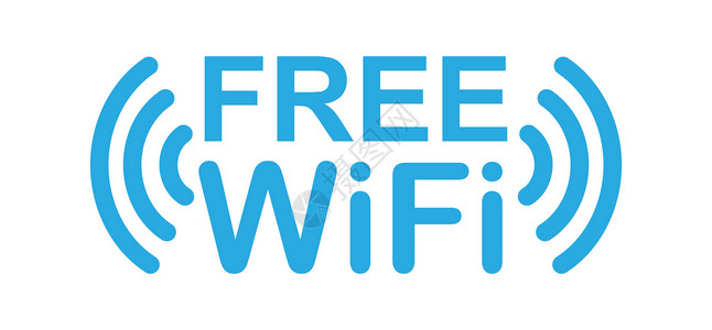 WiFi标识信息图标 免费使用 WiFi 网络设计图片