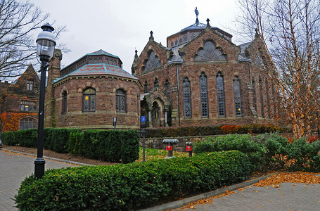 新泽西州普林斯顿 2011 年 11 月 15 日 普林斯顿大学是 Priva学校建筑学机构建筑教育报告联盟校园学院球衣背景