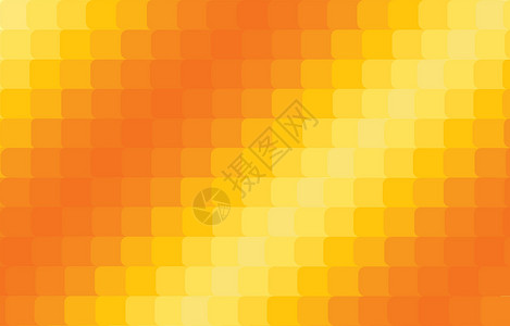 抽象现代橙色方形背景矢量图 EPS1多边形创造力坡度网格马赛克艺术商业白色橙子技术背景图片