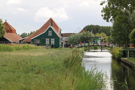 典型的荷兰人观光旅游自然高清图片