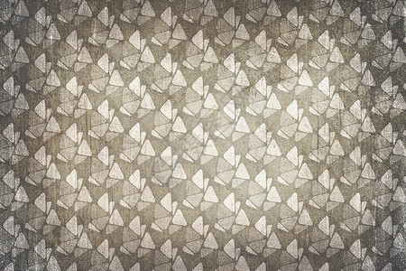 六十年代装饰背景灰色风格墙纸装饰品插图三角形几何学褐色背景图片