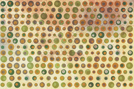 米色和黄色的 GreenGray 和棕色圆点纹理插图活力风格绿色装饰创造力墙纸装饰品灰色橙子背景图片