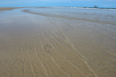 蓬塔尔海滩巴西日出高清图片