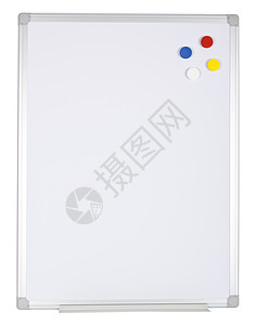 白白板磁铁磁化红色项目纽扣黄色白色蓝色按钮背景图片