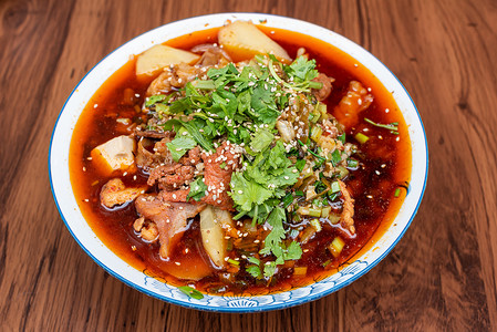 成都七中碗中四川毛赛菜盘美食食物家禽味道芝麻土豆桌子烹饪盘子辣椒背景