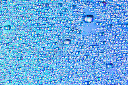 大型蓝色水滴背景面飞沫背景图片