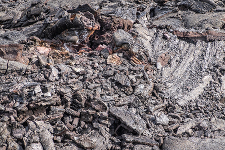 2018年Kilauea火山熔岩 Leilani庄园 Hawai断裂管背景图片