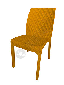 电椅  黄色木头产品古董花园白色乡村休息塑料家具座位背景图片