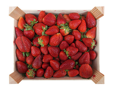箱中草莓甜点饮食花园食物果实浆果小路水果养分果味高清图片