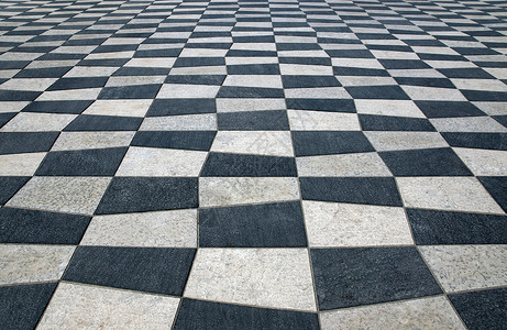 不错  黑白陶瓷建筑师制品作品白色石头马赛克城市正方形中心黑色背景图片