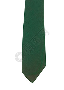 白上绿色领带背景图片