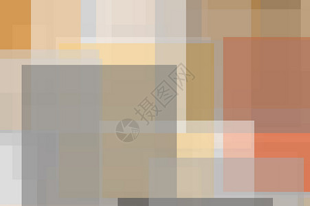 抽象的灰色橙色方块插图背景白色灰橙色几何学正方形黑色背景图片