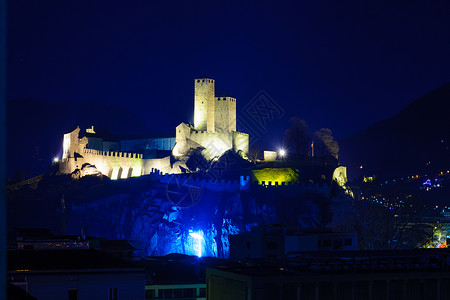 卡斯特诺城堡卡斯特格拉梅城堡 贝林佐纳契诺建筑学堡垒旅游城市建筑旅行遗产历史纪念碑背景