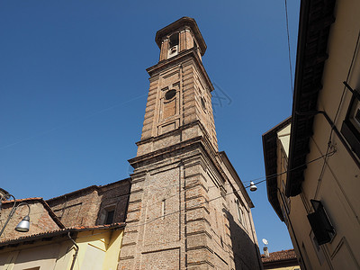 Alba的教堂地标景观建筑学建筑联盟尖顶教会城市高清图片