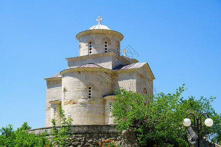 圣斯坦科教堂 奥斯特罗格修道院高清图片