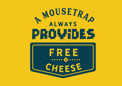捕鼠器总是提供免费的奶酪生活动机背景图片