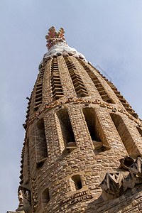 西班牙巴塞罗那著名的教堂塔塔 萨格拉达家庭 0高清图片
