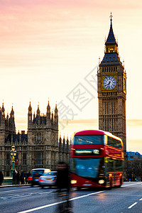 地方议会Big Ben 与议会众议院和红双层布巴士运动地方省会建筑学国际城市交通摄影文化背景