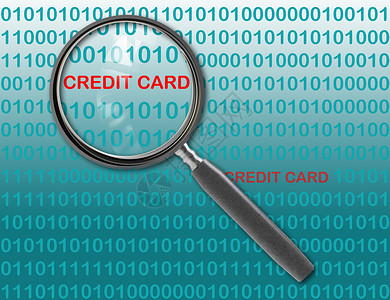 CREDIT 标准卡片安全网络黑客信用电脑密码背景图片