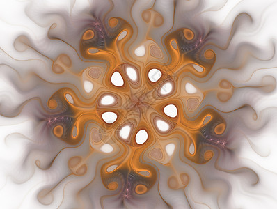 花开伊吕波抽象的彩色几何图案插图 缩放的单元格背景图像 几何有机形式 分形花开开花艺术品螺旋几何学游丝传播庆典海浪生物卷曲线程背景
