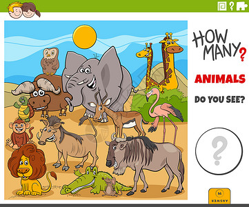 丝状疣有多少动物儿童教育任务设计图片