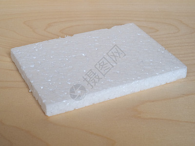白色发泡聚苯乙烯塑料质感背景空白包装材料样本塑料背景图片