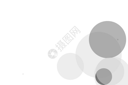 抽象的灰色圆圈插图背景几何学黑色白色气泡背景图片