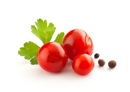 番茄加面卷黑色蔬菜红色香菜叶子收成胡椒烹饪绿色生产背景图片