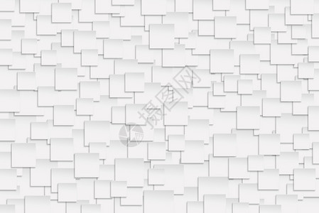 抽象的白色方形图案背景横幅灰色墙纸插图背景图片