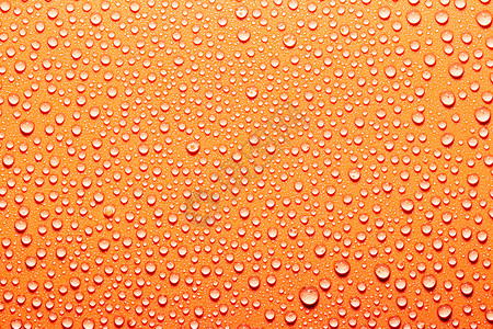 宏水滴纹理图形液体反射雨滴环境气泡橙子艺术宏观墙纸背景图片
